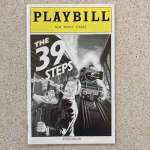 Playbill The 39 Steps John Behlmann Cameron Folmar Jamie Jackson Off Broadway